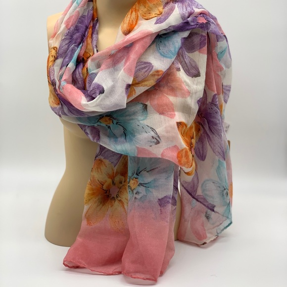 Floral Scarf - Picture 3 of 7